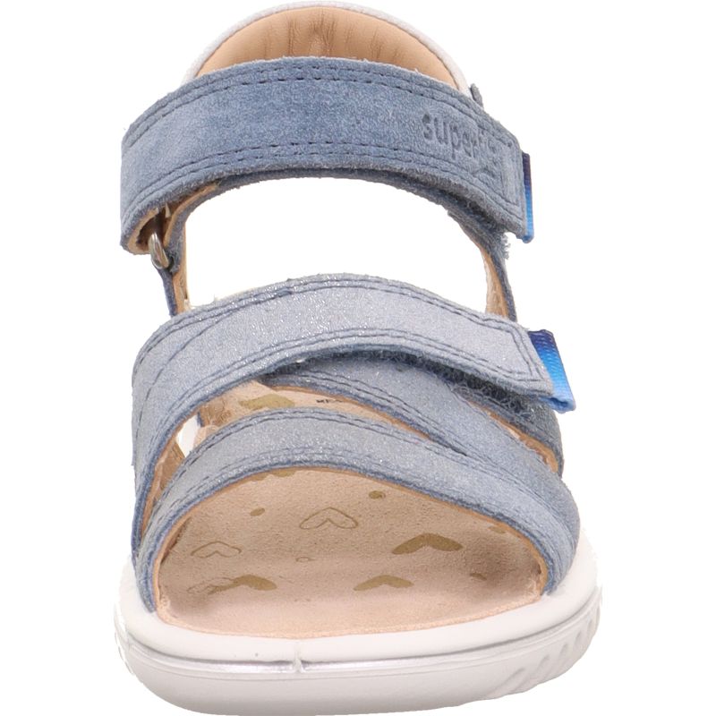 Superfit SPARKLE Mädchen Sandale - Material: Leder in Blau