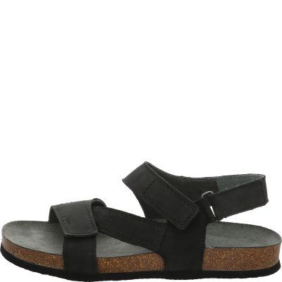 Think WOLFI Men Sandal - Material: Leather in Black