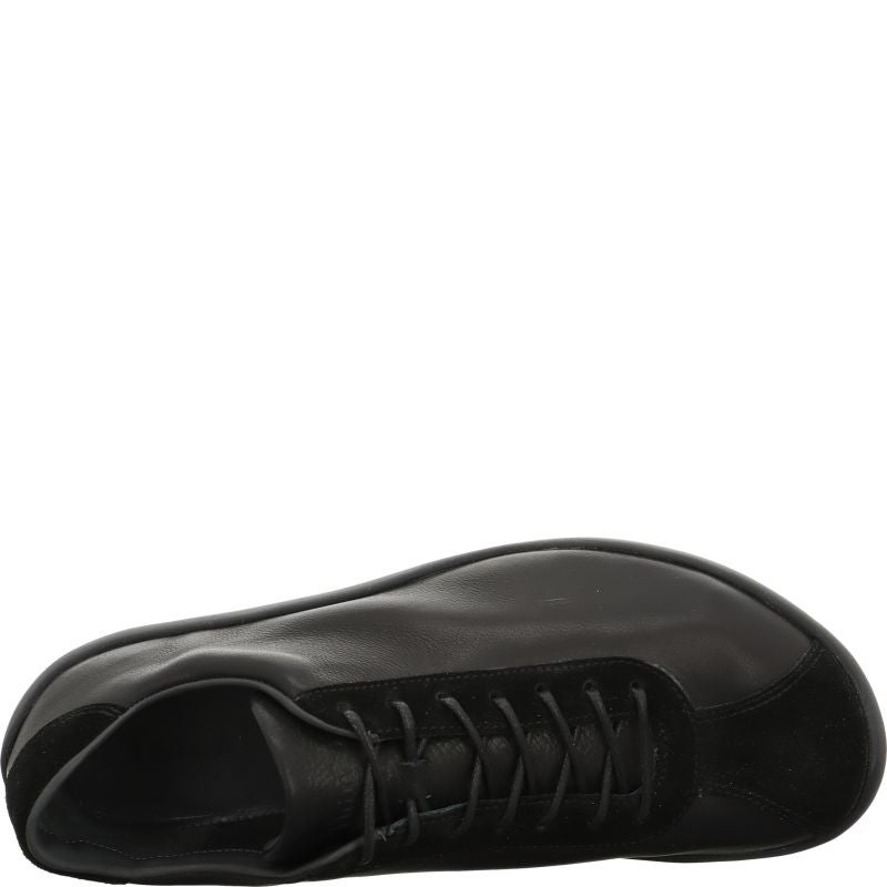 Think HAPPAT Sneakers low - Material: Leather in Black