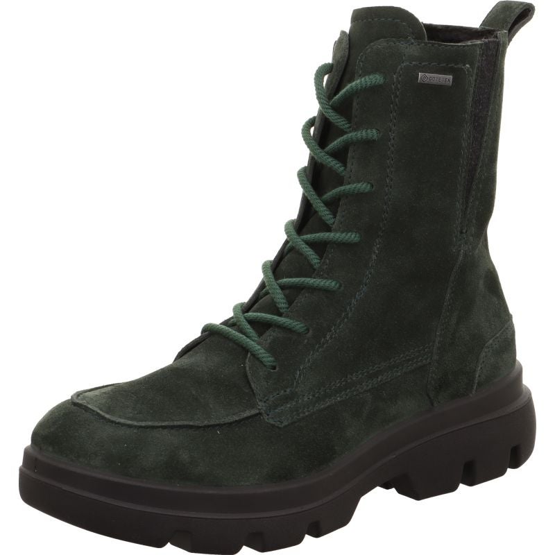 Legero ANGELINA Damen Schnürboots - Material: Leder in Grün
