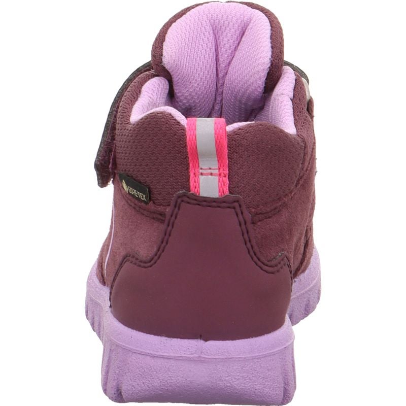 Superfit SPORT7 MINI Sneakers high - Material: Leder/Sonstiges Material/Texti in Red