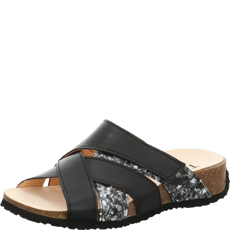 Think MIZZI DAMEN Woman  - Material: Leather in Black