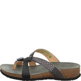 Think! JULIA Damen Pantolette - Material: Leder in Mehrfarbig