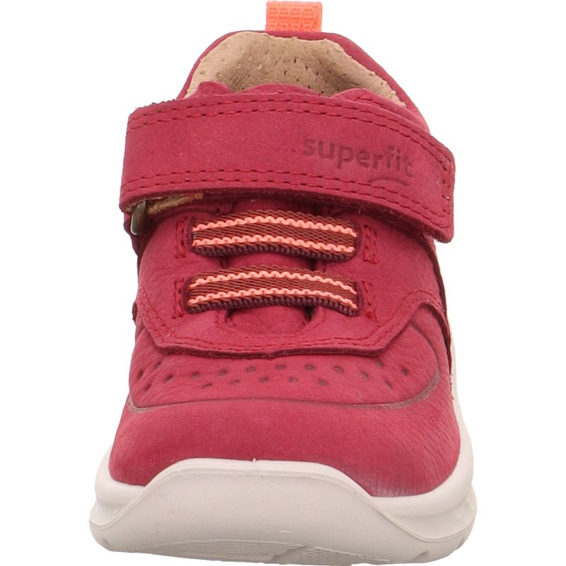 Superfit BREEZE Girls Sneakers high - Material: Leather in Red