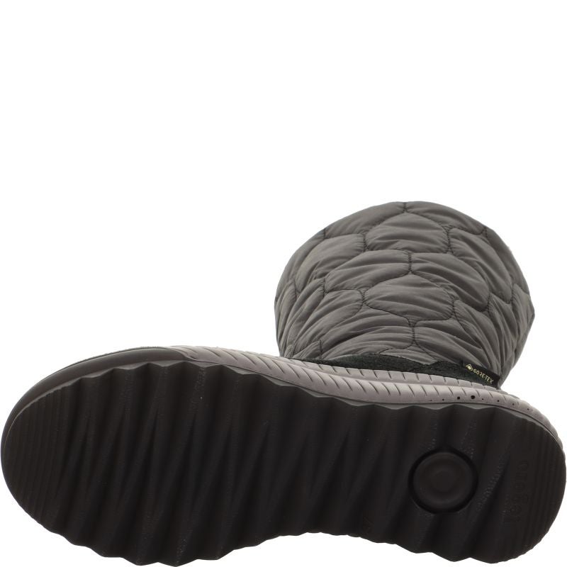 legero TIRANO Damen Stiefel - Material: Leder/Textil in Schwarz