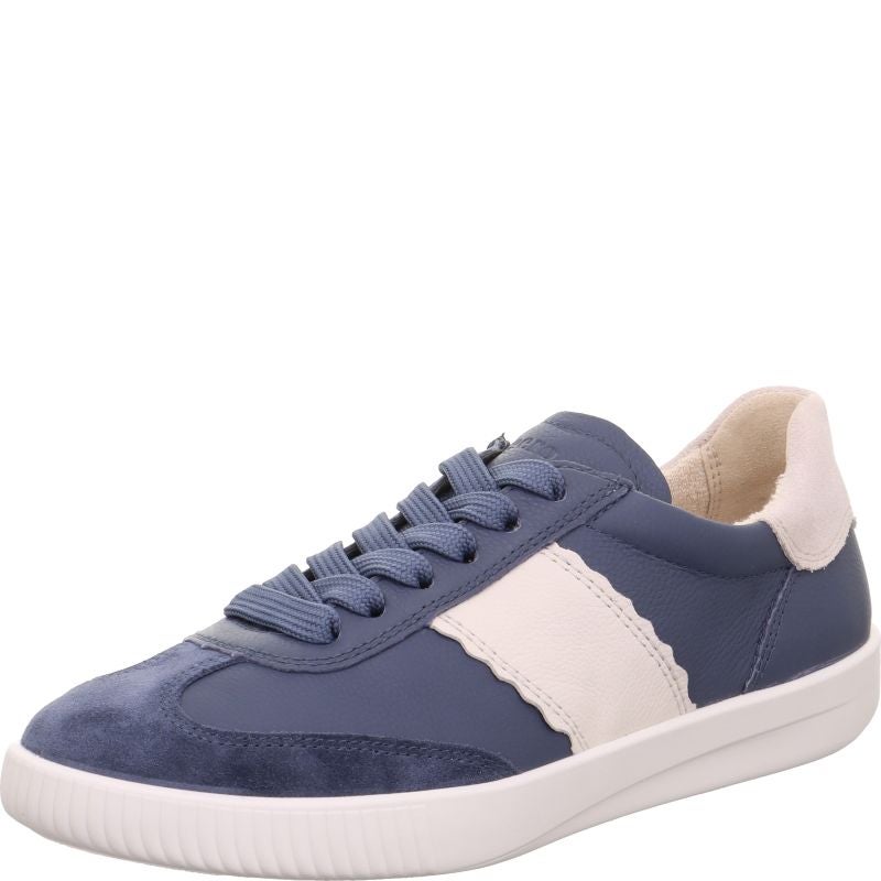 Legero SILENCE Sneakers low - Material: Leather in Blue