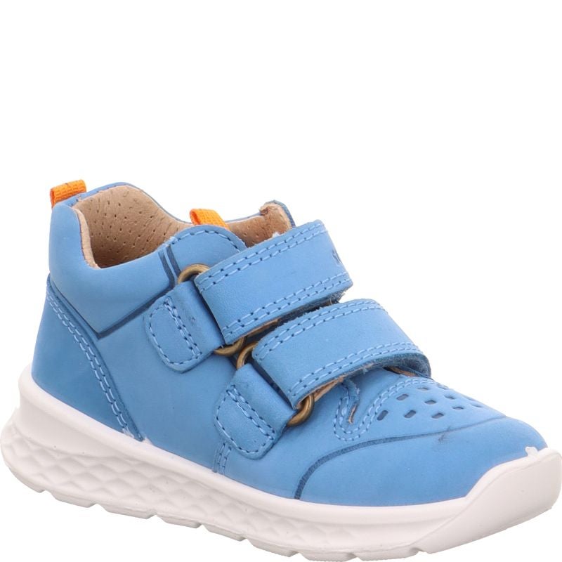 Superfit BREEZE Boys Sneakers low - Material: Leather in Blue