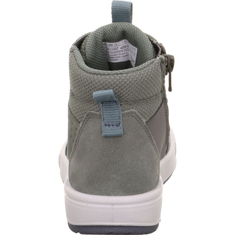 Superfit MAVERICK Sneakers high - Material: Leder/Sonstiges Material/Texti in Green