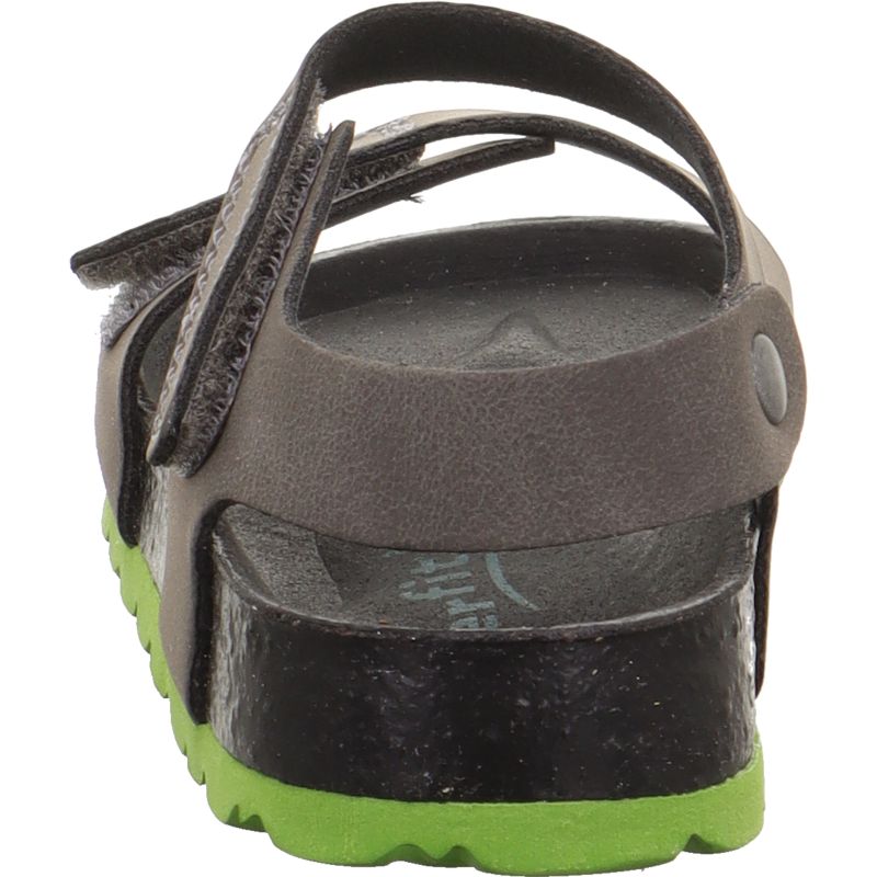 Superfit FUSSBETTPANTOFFEL Boys Sandal - Material: Sonstiges Material in Black