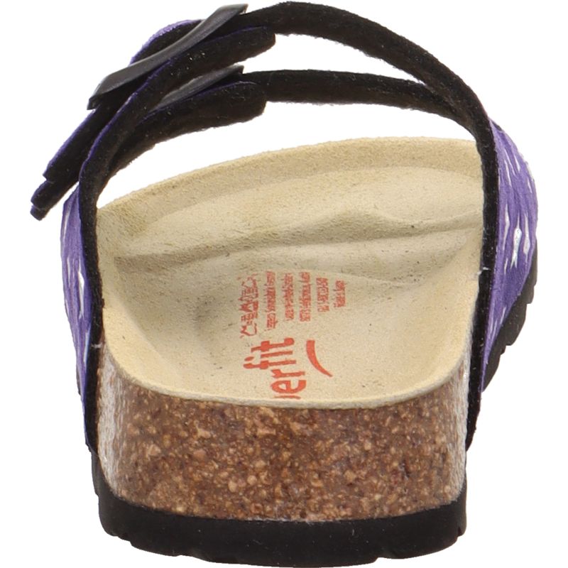 Superfit FUSSBETTPANTOFFEL Girls Slipper - Material: Sonstiges Material in Purple