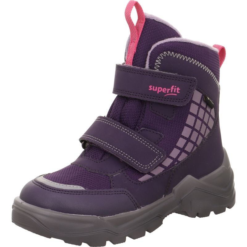 Superfit SNOW MAX Girls Boot - Material: Textil/Sonstiges Material in Purple