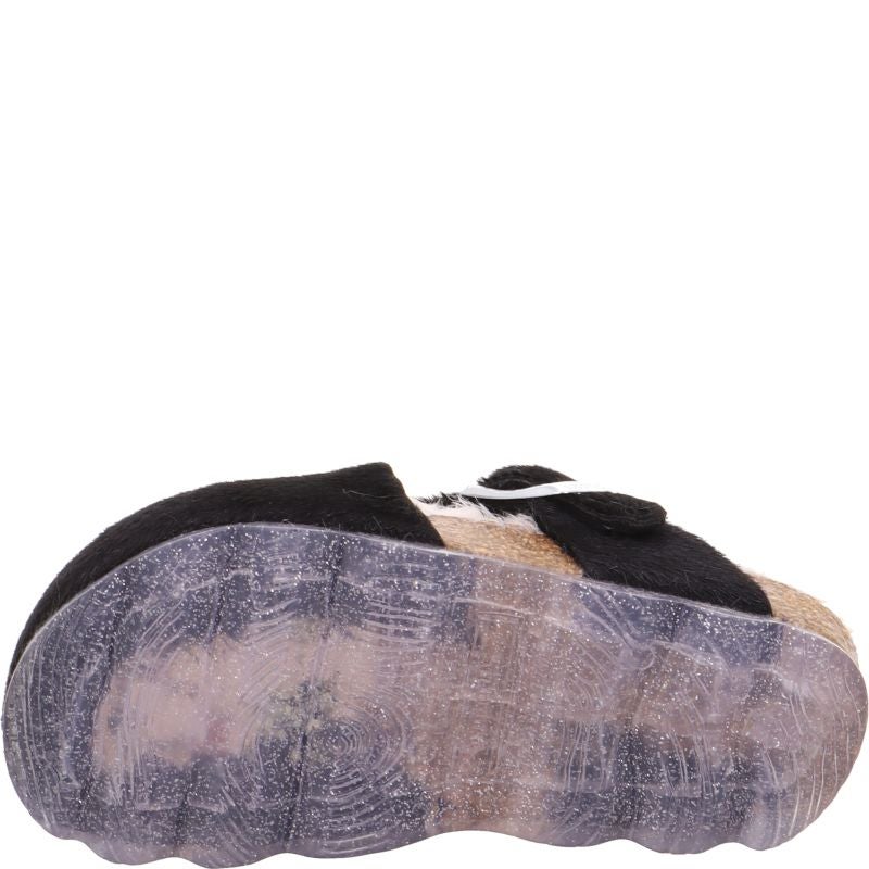 Superfit JELLIES Unisex, Girls Slipper - Material: Textile in Black