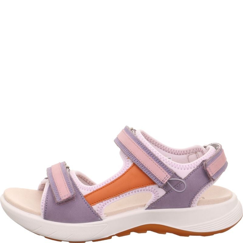 Legero SIRIS 2.0 Damen Sandale - Material: Leder/Textil in Mehrfarbig