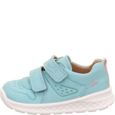 Superfit BREEZE Mädchen Sneaker low - Material: Leder in Grün