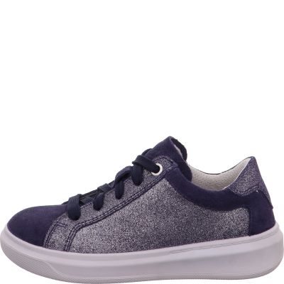 Superfit COSMO Girls Sneakers low - Material: Leather in Blue