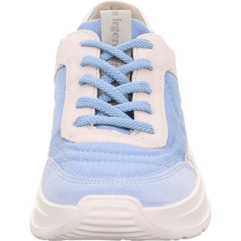 legero SPRINTER Damen Sneaker low - Material: Leder/Textil in Blau
