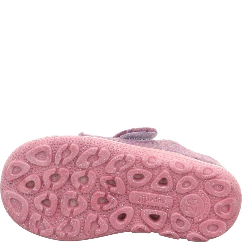 Superfit HAPPY OCTI Girls Slipper - Material: Textile in Purple