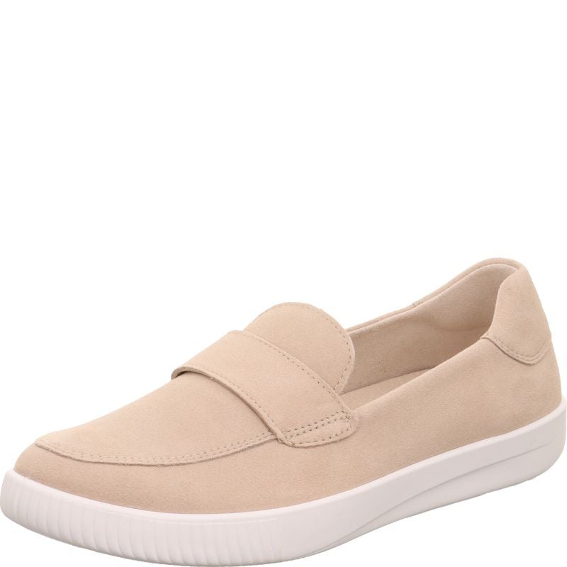legero SILENCE Damen Slipper - Material: Leder in Beige