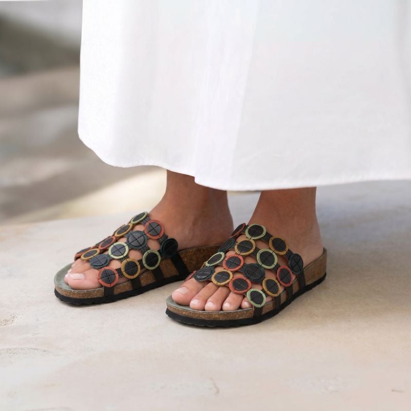 Think JULIA DAMEN Woman Mules - Material: Leather in Black