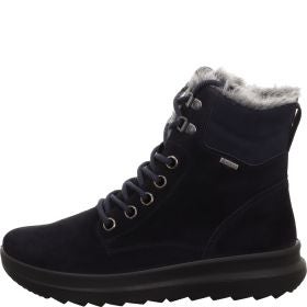 legero DREAMER Damen Schnürboots - Material: Leder in Blau