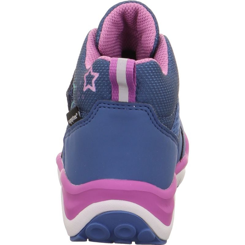Superfit SPORT5 Girls Sneakers high - Material: Textil/Sonstiges Material in Blue