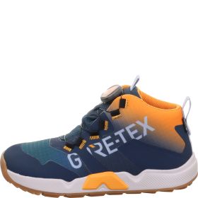Superfit AGOS Unisex | Jungen Sneaker high - Material: Textil/Sonstiges Material in Blau