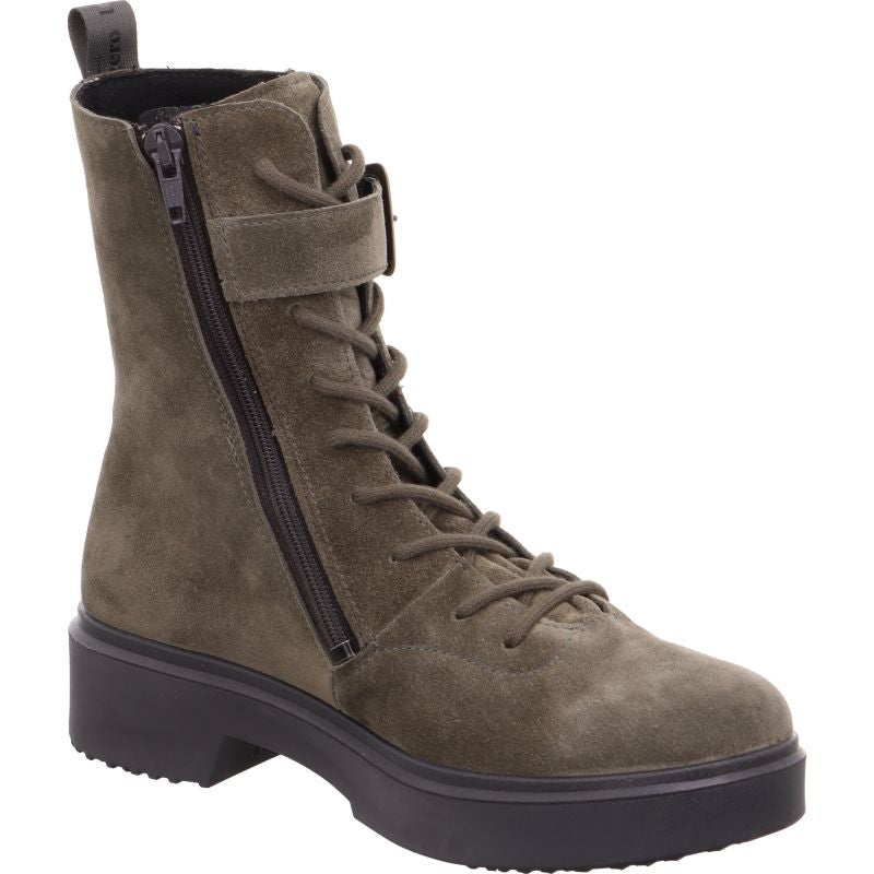 Legero ANGEL Damen Schnürboots - Material: Leder in Grün