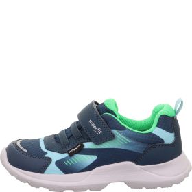 Superfit RUSH Sneaker low - Material: Textil/Sonstiges Material in Blau