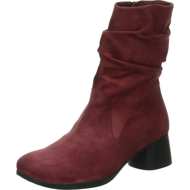 Think NANI Woman Ankle boot - Material: Leather in Red