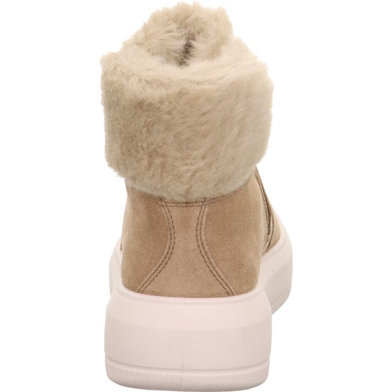 Legero WONDER Damen Schnürboots - Material: Leder/Textil in Beige