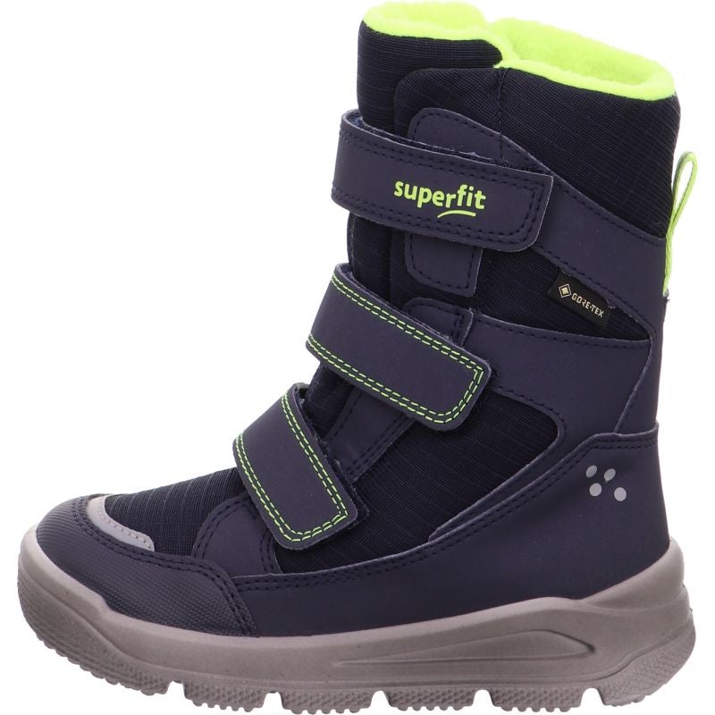 Superfit MARS Unisex, Jungen Stiefel - Material: Textil/Sonstiges Material in Blau