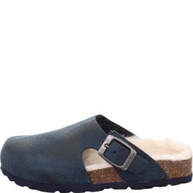 Superfit FUSSBETTPANTOFFEL Boys Clog - Material: Textile in Blue