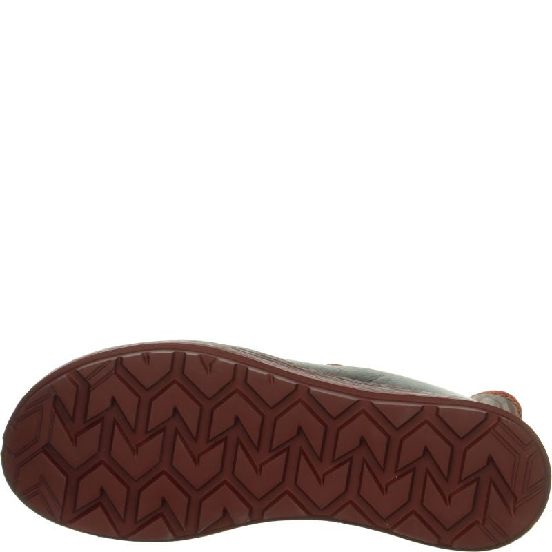 Think! COMODA Damen Stiefelette - Material: Leder in Rot