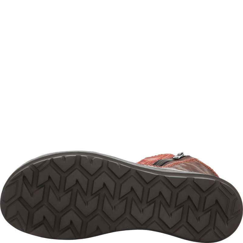 Think! COMODA Damen Stiefelette - Material: Leder in Rot