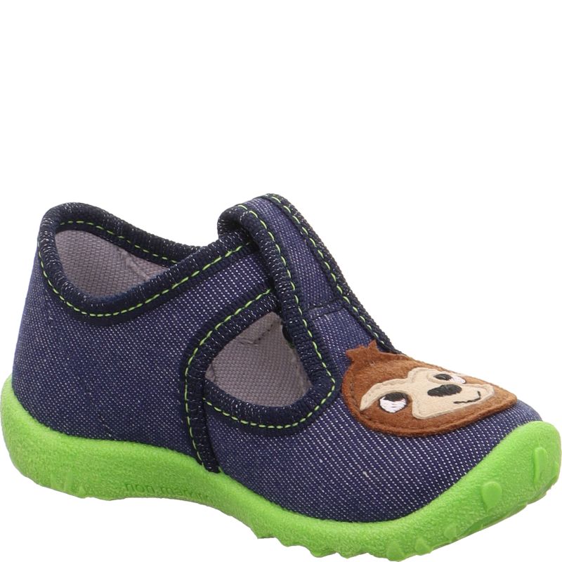 Superfit SPOTTY Boys Slipper - Material: Textile in Blue