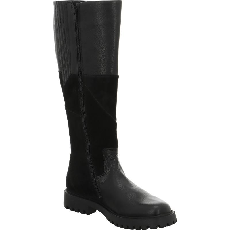 Think TRENTO Woman Boot - Material: Leather in Black