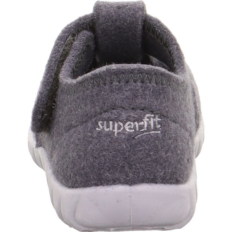 Superfit HAPPY Jungen Hausschuh - Material: Textil in Schwarz