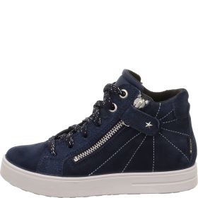Superfit STELLA Girls Sneakers high - Material: Leder/Sonstiges Material/Texti in Blue