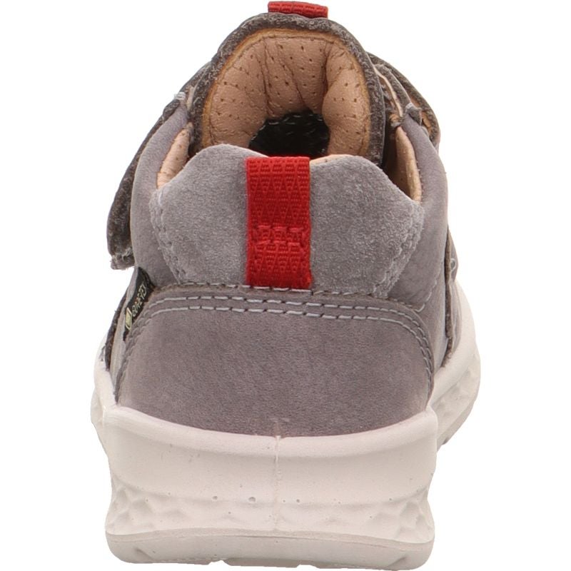 Superfit BREEZE Boys Sneakers high - Material: Leather in Grey
