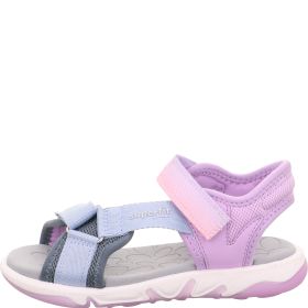 Superfit PEBBLES Sandale - Material: Textil/Sonstiges Material in Blau