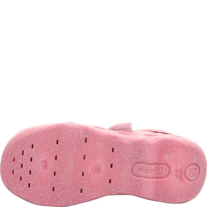 Superfit BUBBLE Slipper - Material: Textile in Rose