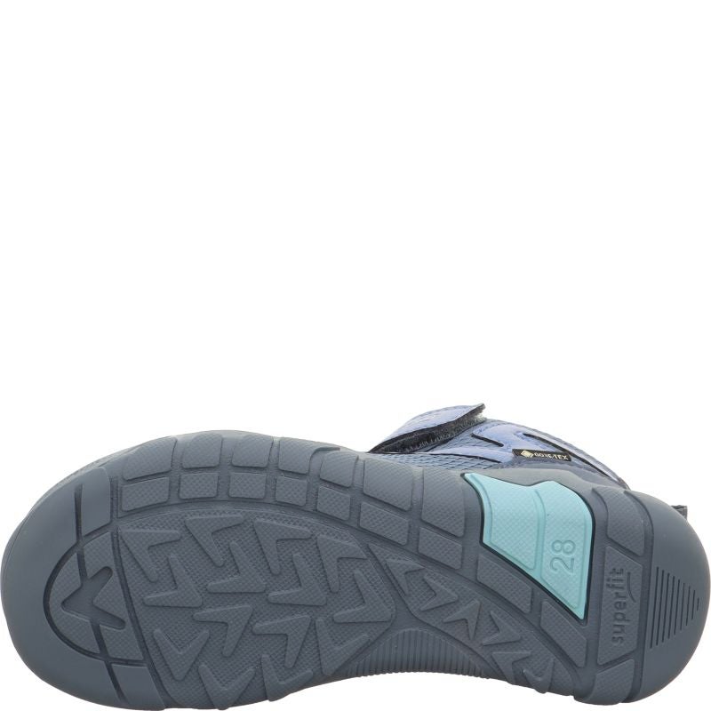 Superfit TRACE Sneakers high - Material: Textil/Sonstiges Material in Blue