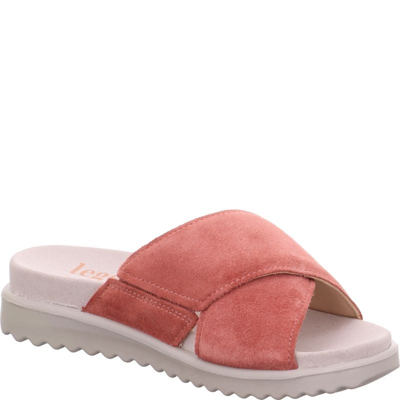 Legero MOVE Damen Pantolette - Material: Leder in Rot