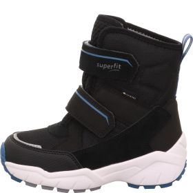 Superfit CULUSUK 2.0 Unisex, Jungen Stiefel - Material: Leder/Sonstiges Material/Textil in Schwarz
