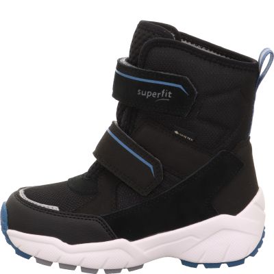 Superfit CULUSUK 2.0 Jungen - Material: Leder/Sonstiges Material/Textil in Schwarz