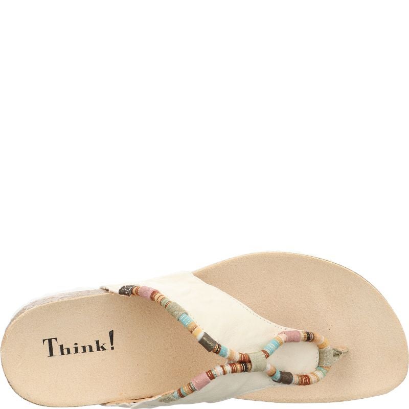 Think JULIA DAMEN Woman Mules - Material: Leather in White