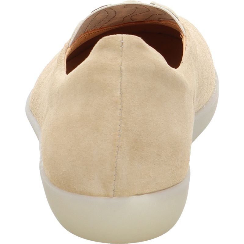 Think NATURE Ballerina - Material: Leather in Beige