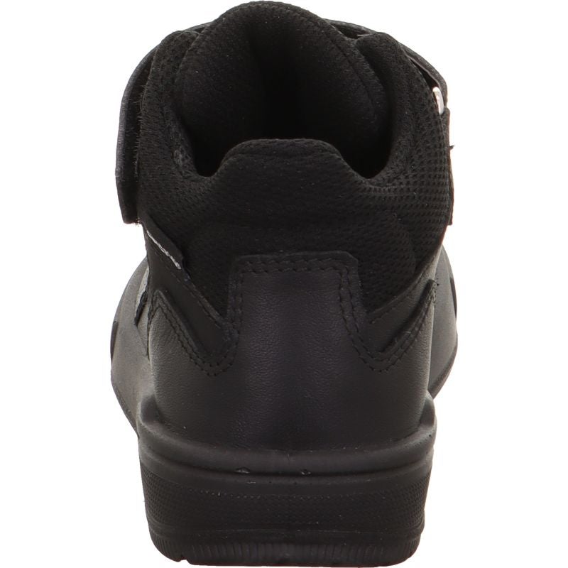 superfit MAVERICK Jungen Sneaker high - Material: Leder/Sonstiges Material/Textil in Schwarz