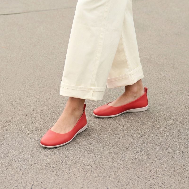 Legero CIARA Woman Ballerina - Material: Leather in Red