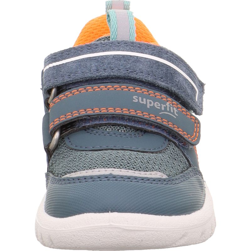 Superfit SPORT7 MINI Boys Sneakers low - Material: Leder/Sonstiges Material/Texti in Blue
